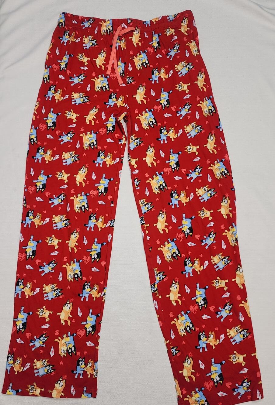 Disney Bluey and pretzel pajamas men's XXL